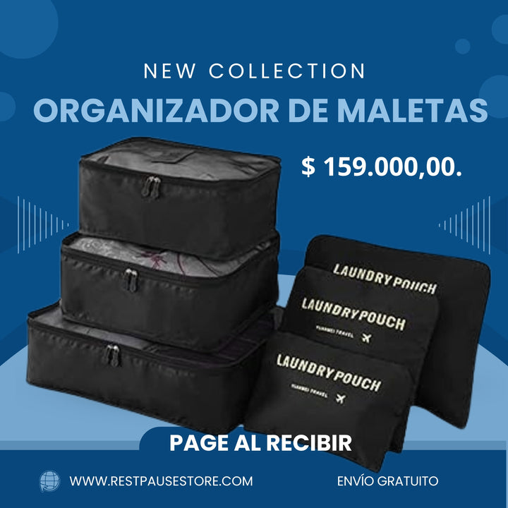 Organizador De Maletas De Lujo 6 Piezas